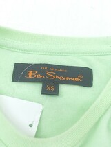 ◇ Ben Sherman ベンシャーマン プリント 刺繍 半袖 Tシャツ カットソー サイズXS グリーン系 マルチ メンズ P_画像4