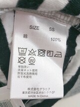 ◇ Design Tshirts Store?graniph ワンポイント 長袖 Tシャツ カットソー サイズ SS グレー レディース メンズ P_画像5