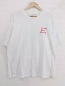 ◇ Dunno ドノウ 半袖 Tシャツ カットソー サイズXL ホワイト メンズ P