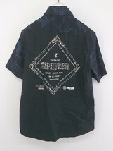 ◇ Zephyren ゼファレン 半袖 シャツ サイズM ブルー系 メンズ P_画像3
