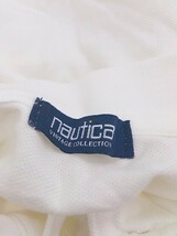 ◇ NAUTICA ノーティカ 半袖 ポロシャツ サイズXL アイボリー メンズ P_画像4