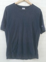 ◇ Champion チャンピオン 半袖 Tシャツ カットソー サイズM ネイビー メンズ P_画像2