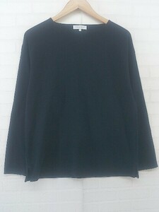 ◇ A day in the life UNITED ARROWS クルーネック 長袖 Tシャツ カットソー サイズM ネイビー メンズ P