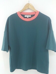 ◇ URBAN RESEARCH アーバンリサーチ 半袖 Tシャツ カットソー サイズL ブルー系 ピンク メンズ P