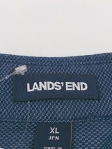 ◇ LANDS' END ランズエンド 長袖 シャツ サイズXL ネイビー メンズ P_画像4