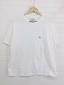 ◇ PARIS パリス 半袖 Tシャツ カットソー サイズM ホワイト ブラック メンズ P