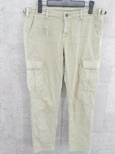 * AG Adriano Goldschmieda doria -no Gold shumito cargo pants 27 beige group lady's 