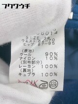 ◇ NOLLEY'S ノーリーズ ミニ フレア スカート 38サイズ ブルー レディース_画像5