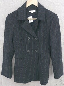 * PAULEKA paul (pole) ka двойной длинный рукав tailored jacket 36 черный женский 