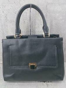 ◇ Charles & Keith チャールズ＆キース 2WAY ハンド ショルダー バッグ ブラック レディース