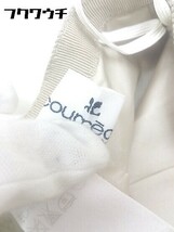 ◇ Courreges クレージュ レイヤード 膝丈 タイト スカート サイズ36 ベージュ レディース_画像4