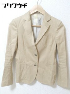 * DRESSTERIOR Dress Terior single tailored jacket 36 beige lady's 