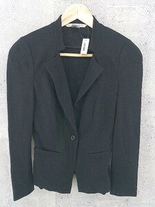 * DIANE von FURSTENBERG Diane phone fa stain bar g1B long sleeve tailored jacket 0 black lady's 