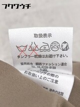 ◇ ◎ DOUDOU ドゥドゥ 七分袖 ジャケット サイズM ブラウン系 レディース_画像6