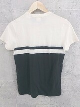 ◇ Levi's リーバイス 半袖 Tシャツ カットソー XS アイボリー ブラック レディース_画像3