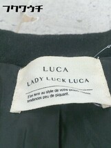 ■ LUCA LADY LUCK LUCA 長袖 コート ブラック * 1002799237697_画像4