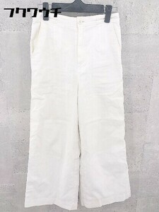◇ BAYFLOW ベイフロー ウエストゴム ワイド パンツ 2サイズ ホワイト レディース