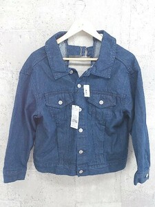 * CECIL McBEE Cecil McBee tag attaching long sleeve G Jean Denim jacket M indigo lady's 