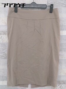 * CITRUS NOTES Citrus Notes knees height skirt 38 Brown * 1002798279377