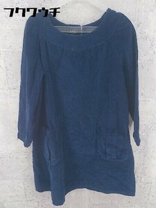 * A.P.C. A.P.C. long sleeve Mini One-piece S size navy lady's 