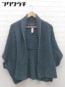 * Comptoir des Cotonniers light-hearted short play wa- deco tonie short sleeves cardigan size 5/7 dark green series lady's 