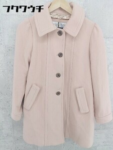 # rich Ricci 2way no color turn-down collar coat M pink * 1002800180172