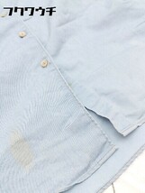 ◇ Maker's Shirt 鎌倉 バンドカラー 長袖 シャツ 9 ライトブルー * 1002800180530_画像6