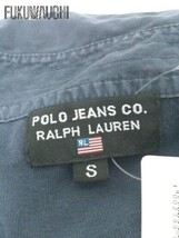 ◇ POLO JEANS CO.RALPH LAUREN ポロジーンズ 長袖 シャツ Sサイズ ネイビー レディース_画像4