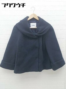 # NOLLEY'S Nolley's Anne gola. long sleeve coat 38 navy * 1002800312481