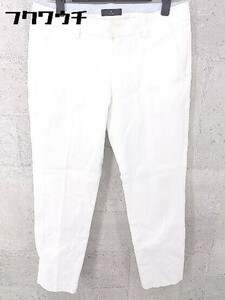 * INED Ined pants 9 white * 1002799229289