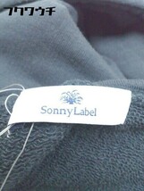 ◇ Sonny Label URBAN RESEARCH ハーフボタン プルオーバー パーカー サイズFREE ネイビー レディース_画像5