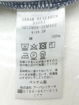 ◇ URBAN RESEARCH DOORS アーバンリサーチ ドアーズ ハイウエスト カットオフ デニム ジーンズ パンツ 38 インディゴ レディース_画像4