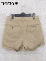 ◇ Spick & Span スピック＆スパン ロールアップ ハーフ パンツ 38 ベージュ系 * 1002799604260_画像3