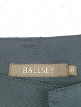 ◇ BALLSEY ボールジィ TOMORROWLAND リネン混 ショート パンツ サイズ36 ブラック レディース_画像4