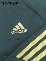 ◇ adidas アディダス エキップメント 刺繍 ジップアップ 長袖 ジャケット サイズS ブラック ゴールド レディース_画像7