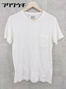 ◇ DELUXE デラックス 半袖 Tシャツ カットソー サイズMEDIUM 38 ホワイト レディース