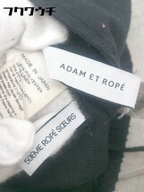 ◇ Adam et Rope アダム エ ロペ リネン混 パンツ サイズ38 ブラック レディース_画像4