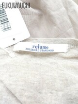 ◇ JOURNAL STANDARD relume 切り替え ノースリーブ ロング マキシ ワンピース Fサイズ ベージュ レディース_画像4