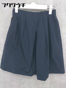 ◇ NOLLEY'S ノーリーズ ミニ ギャザー スカート サイズ36 ネイビー レディース