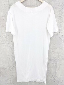 ◇ JOURNAL STANDARD ジャーナルスタンダード サイド スリット 五分丈 Tシャツ カットソー ホワイト レディース