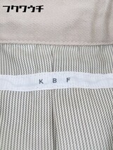 ◇ KBF ケービーエフ URBAN RESEARCH 長袖 コート サイズF ベージュ系 レディース_画像6