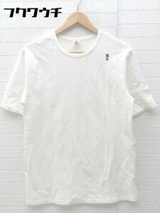 ◇ BOHEMIANS ボヘミアンズ 半袖 Tシャツ カットソー サイズXL ホワイト レディース