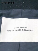 ■ green label relaxing UNITED ARROWS 長袖 コート サイズ46 ネイビー レディース_画像4