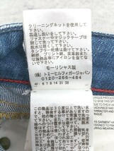 ◇ HILFIGER DENIM ヒルフィガーデニム ジーンズ デニム パンツ サイズ27/32 インディゴ レディース_画像6