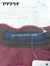 ◇ TOMORROWLAND collection トゥモローランドコレクション ミニ スカート サイズ34 パープル系 レディース_画像4