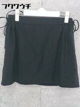 ◇ NIMES ニーム ミニ 台形 スカート サイズ0 ブラック レディース_画像1