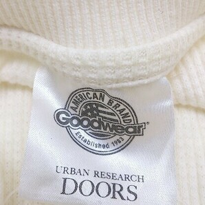 ◇ URBAN RESEARCH DOORS Goodwear グッドウェア 半袖 ロング ワンピース サイズF ベージュ レディースの画像4