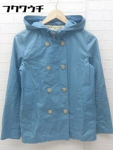 ◇ Traditional Weatherwear トラディショナルウェザーウェア コート サイズ34 ブルー系 レディース