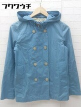 ◇ Traditional Weatherwear トラディショナルウェザーウェア コート サイズ34 ブルー系 レディース_画像2