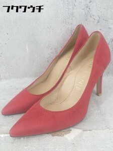 * MAMIANmami Anne po Inte dotu heel pumps size 22cm red lady's 